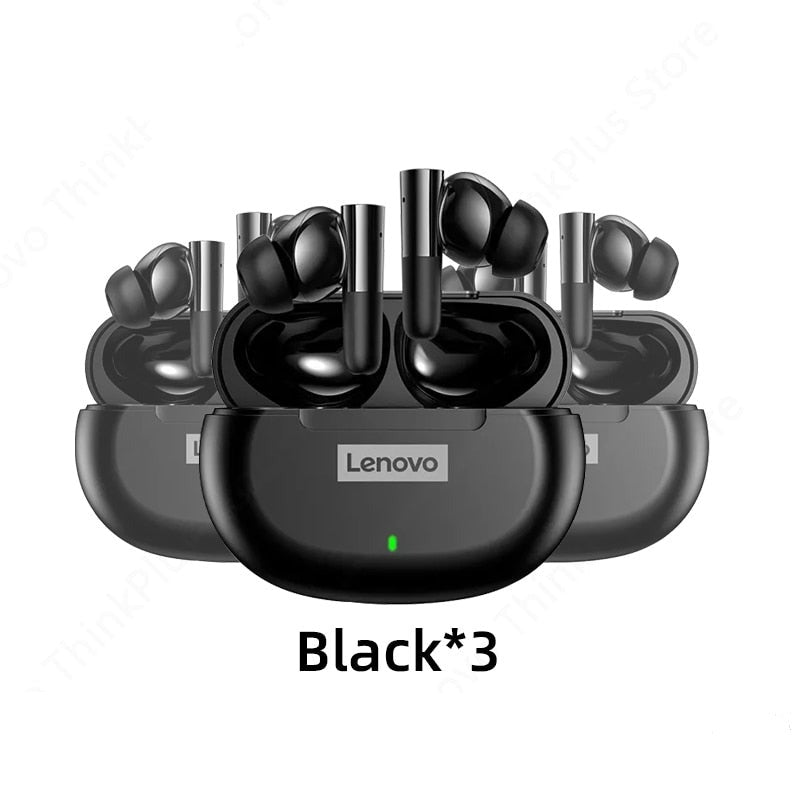 Lenovo LP3 kabellose Kopfhörer TWS Bluetooth 5.2 Sportkopfhörer HD-Anruf mit Mikrofon-Headset Stereo-HIFI