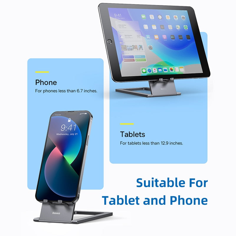 Baseus Faltbarer Metall Tablet & Handy Halter iPhone 14 iPad Pro