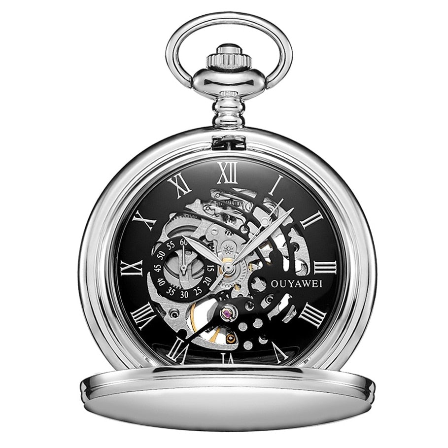 Skelett Automatik Taschenuhr