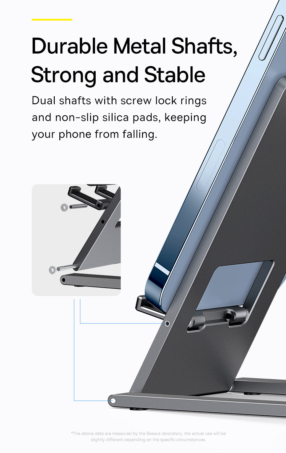 Baseus Faltbarer Metall Tablet & Handy Halter iPhone 14 iPad Pro