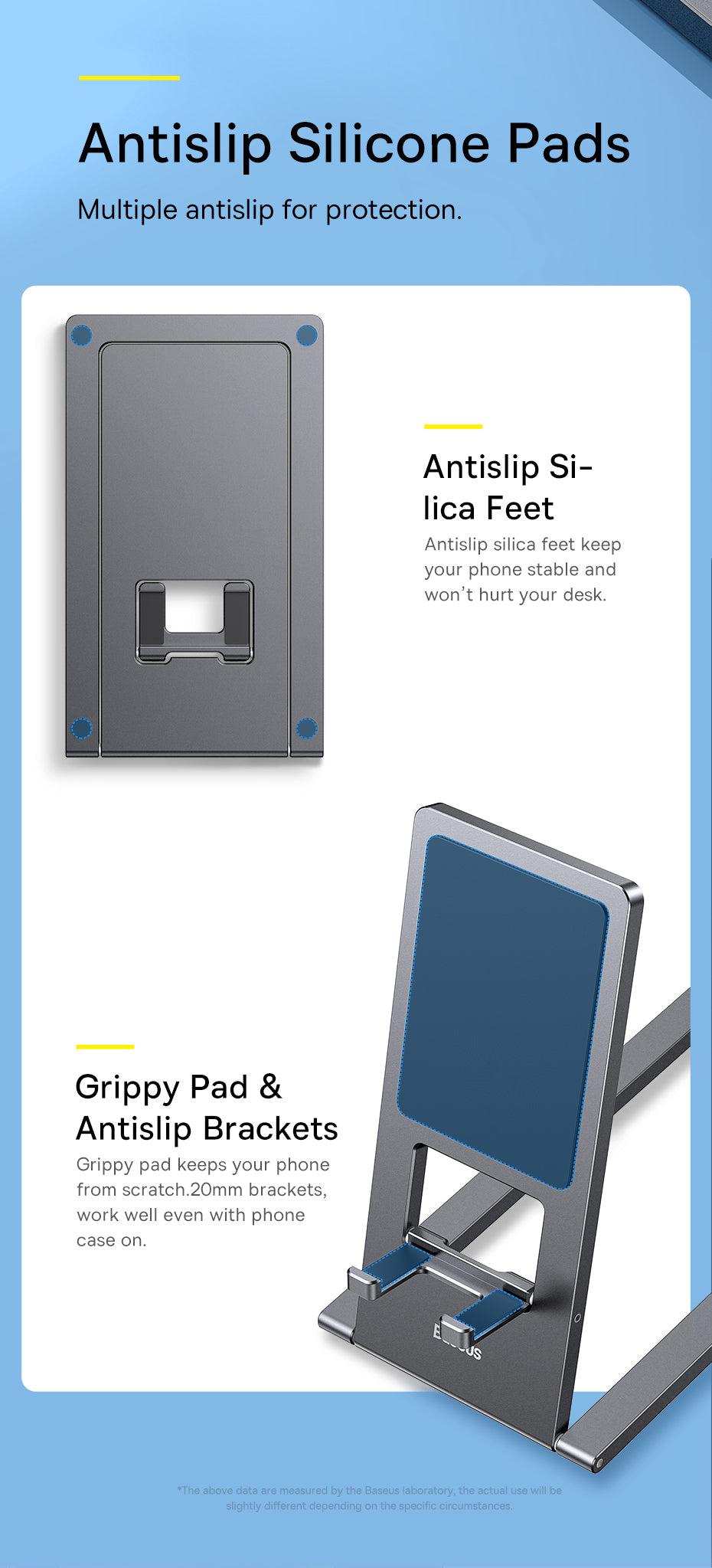 Baseus Faltbarer Metall Tablet & Handy Halter iPhone 14 iPad Pro