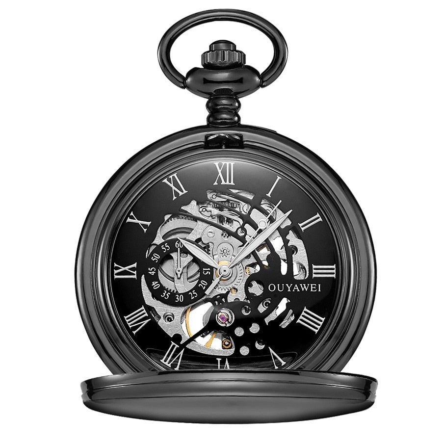 Skelett Automatik Taschenuhr