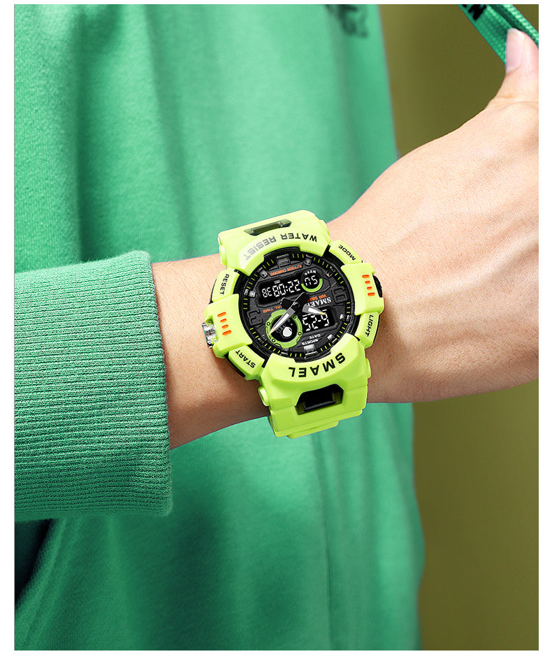 SMAEL SL-8063 Herren Sport-Uhr 5ATM Dualanzeige