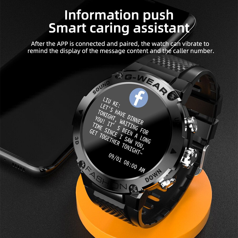 LOKMAT ATTACK 5 Sport Smart Watch Touchscreen Bluetooth