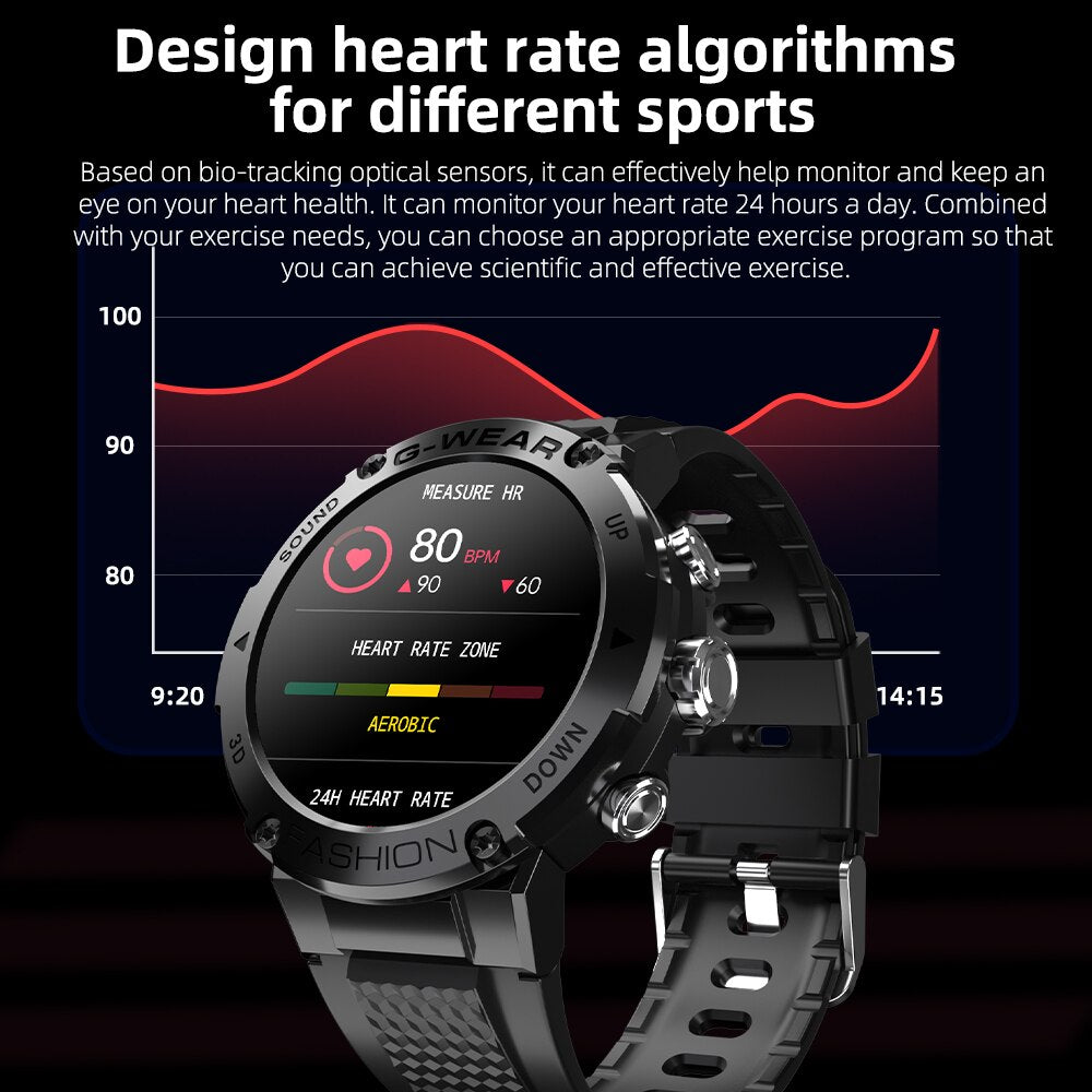 LOKMAT ATTACK 5 Sport Smart Watch Touchscreen Bluetooth