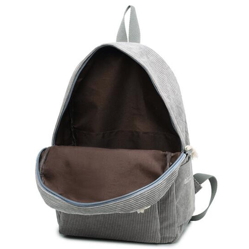 Buylor Damen Cord Rucksack