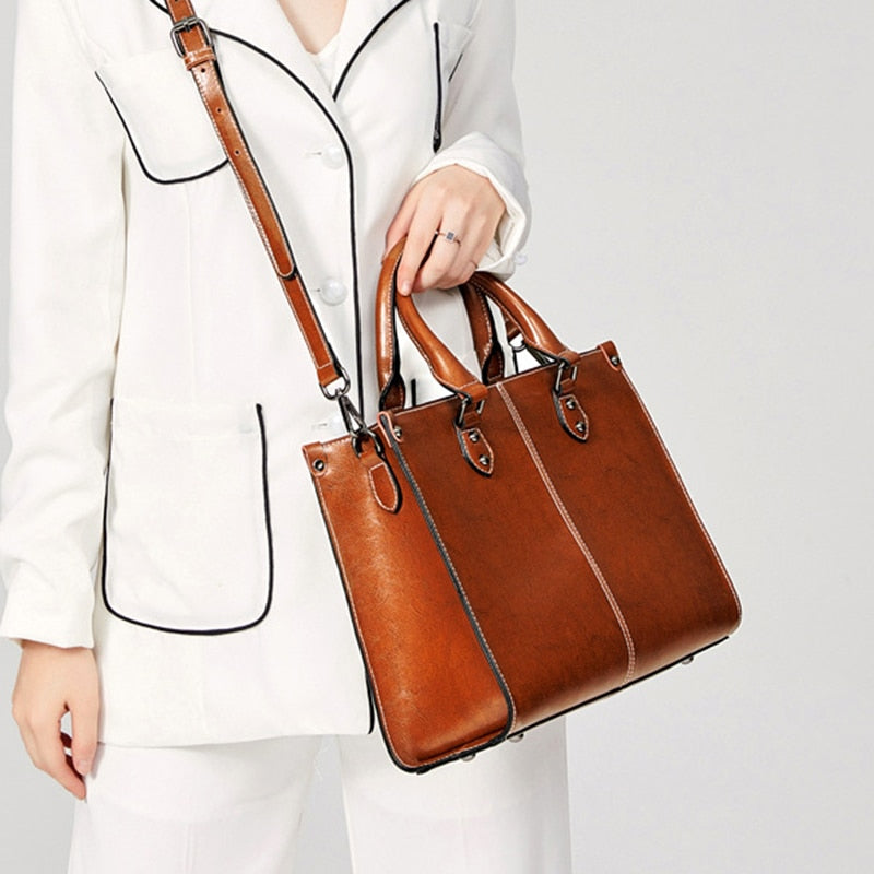 Damen Handtasche Echtleder