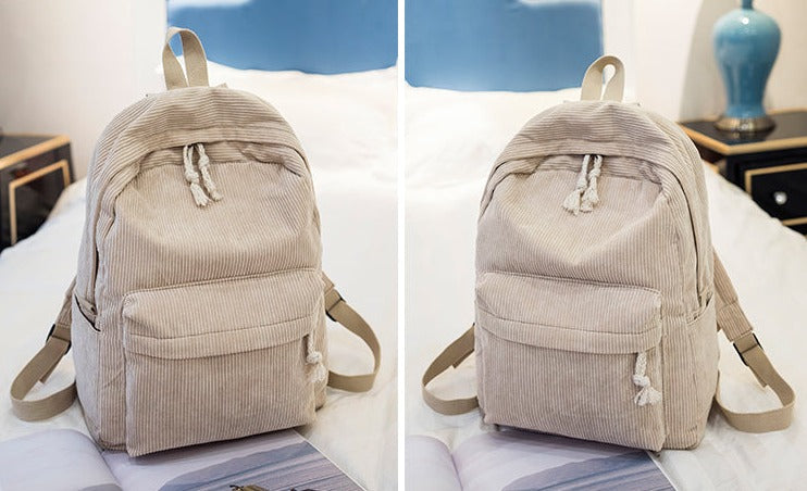 Buylor Damen Cord Rucksack