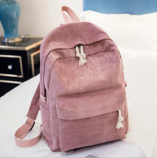 Buylor Damen Cord Rucksack