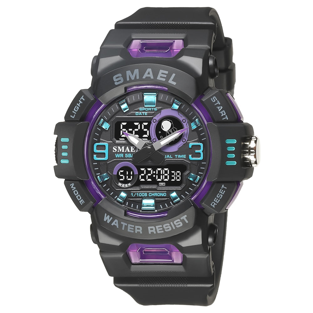 SMAEL SL-8063 Herren Sport-Uhr 5ATM Dualanzeige