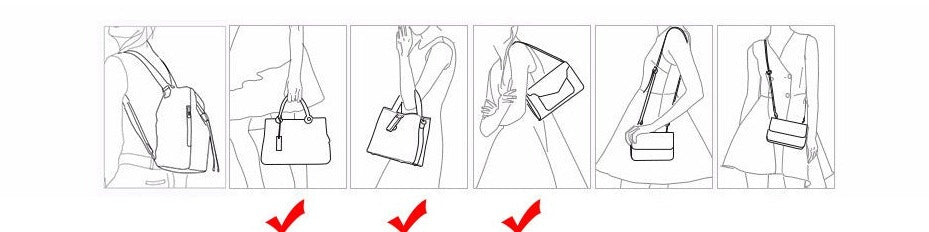 Damen Handtasche Rindsleder