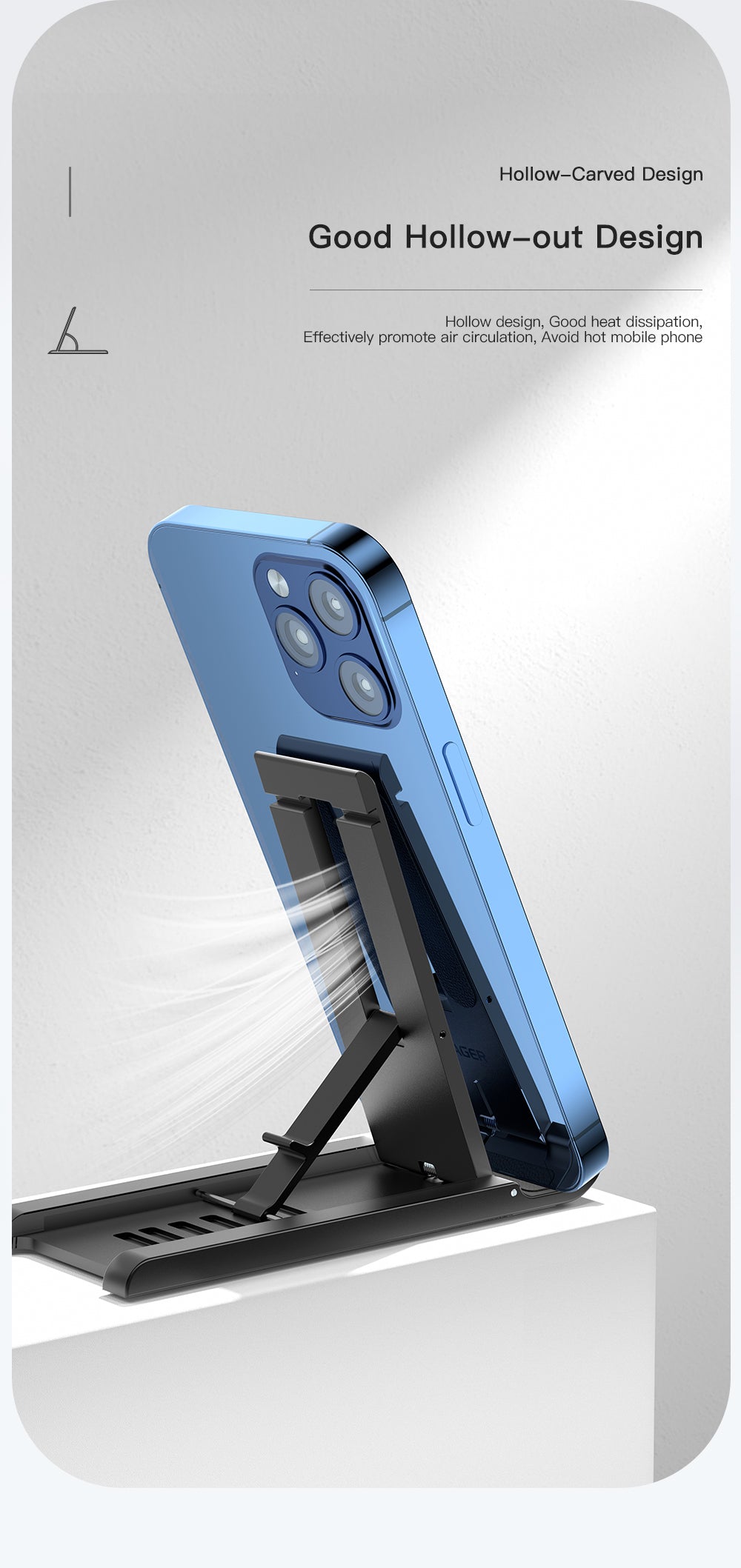 Essager Faltbarer Handy & Tablet Ständer
