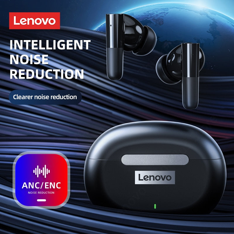 Lenovo LP3 kabellose Kopfhörer TWS Bluetooth 5.2 Sportkopfhörer HD-Anruf mit Mikrofon-Headset Stereo-HIFI