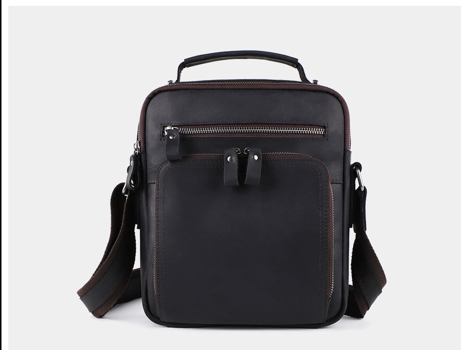 JOYIR Herren Leder Umhänge-Schultertasche