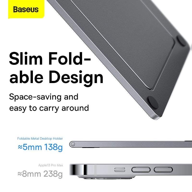 Baseus Faltbarer Metall Tablet & Handy Halter iPhone 14 iPad Pro