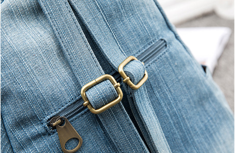 Annmouler Damen Jeans Rucksack