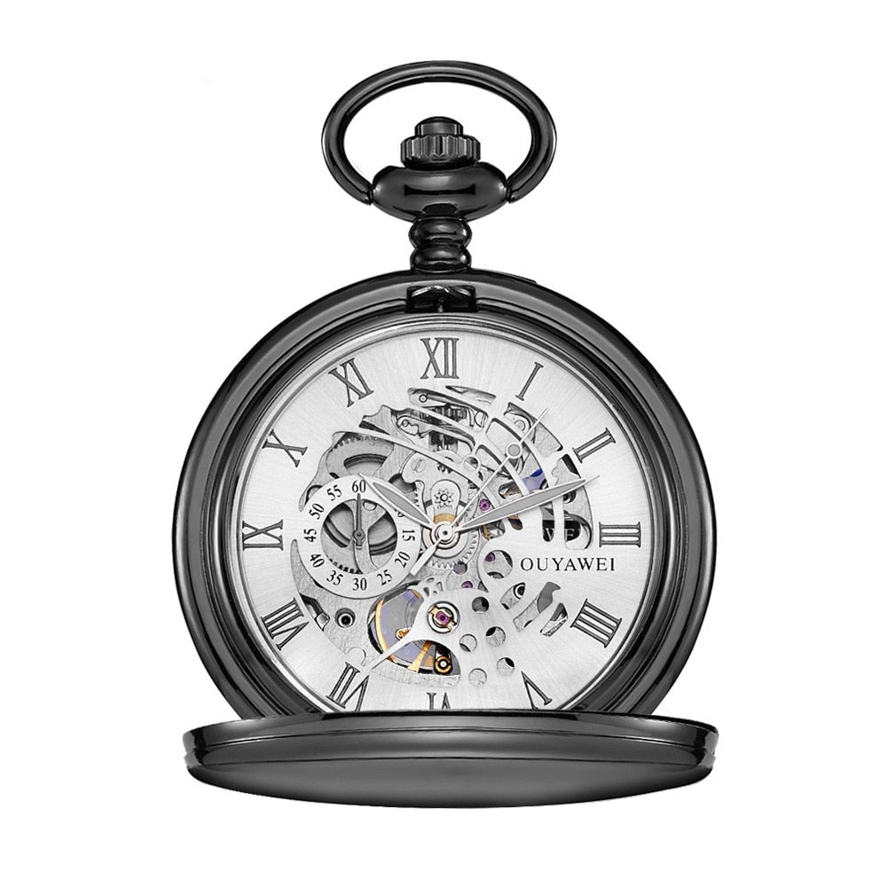 Skelett Automatik Taschenuhr