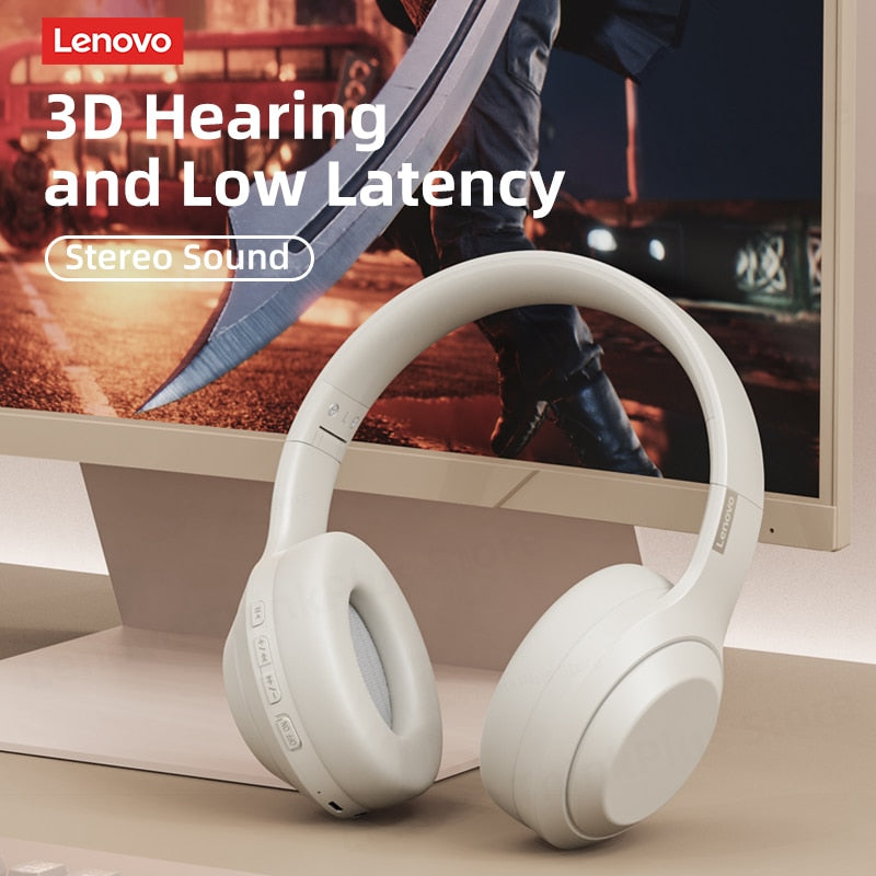 Lenovo Original TH10 Plus Stereo Bluetooth 5.0 Musik-Headset mit Mikrofon