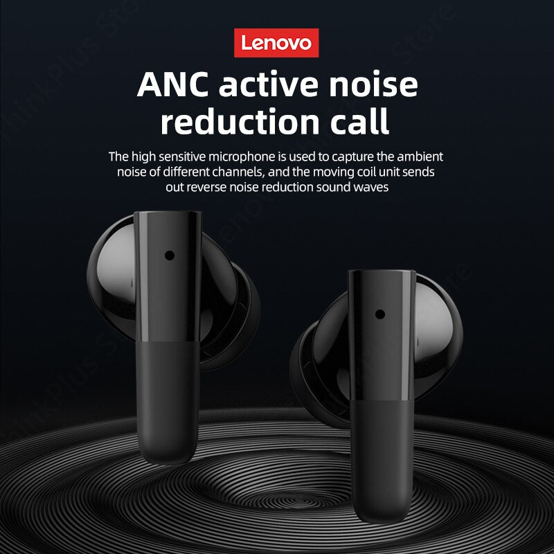 Lenovo LP3 kabellose Kopfhörer TWS Bluetooth 5.2 Sportkopfhörer HD-Anruf mit Mikrofon-Headset Stereo-HIFI