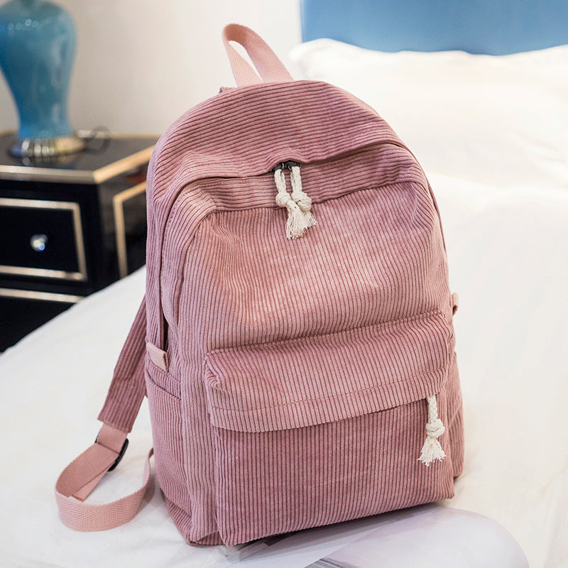 Buylor Damen Cord Rucksack