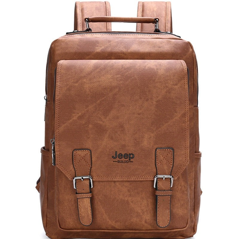 JEEP BULUO Leder Rucksack
