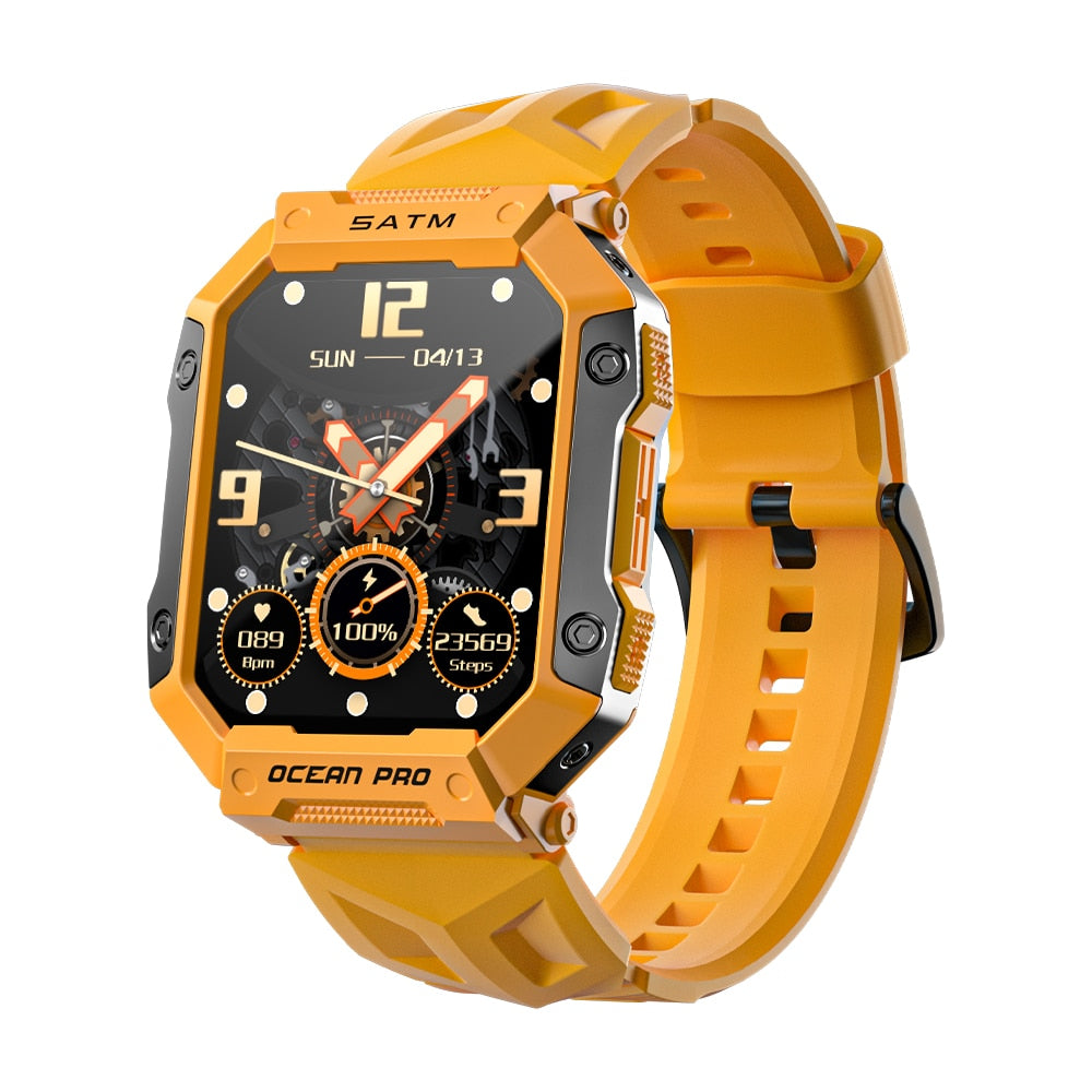 LOKMAT Ocean Pro Sport Smartwatch Full-Touchscreen 5ATM