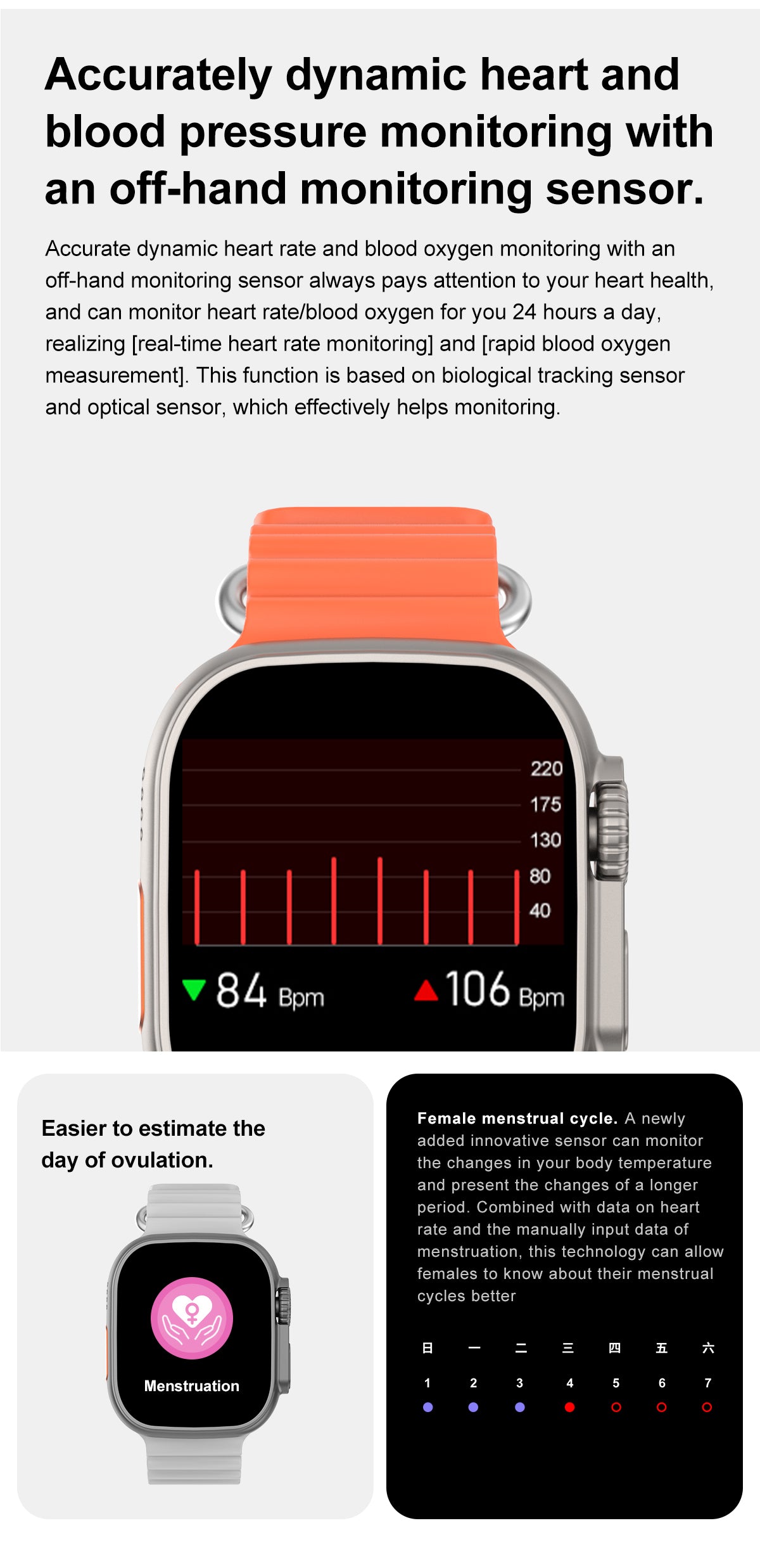 Smartwatch DT8 Ultra+ 49 mm Bluetooth NFC GPS Track