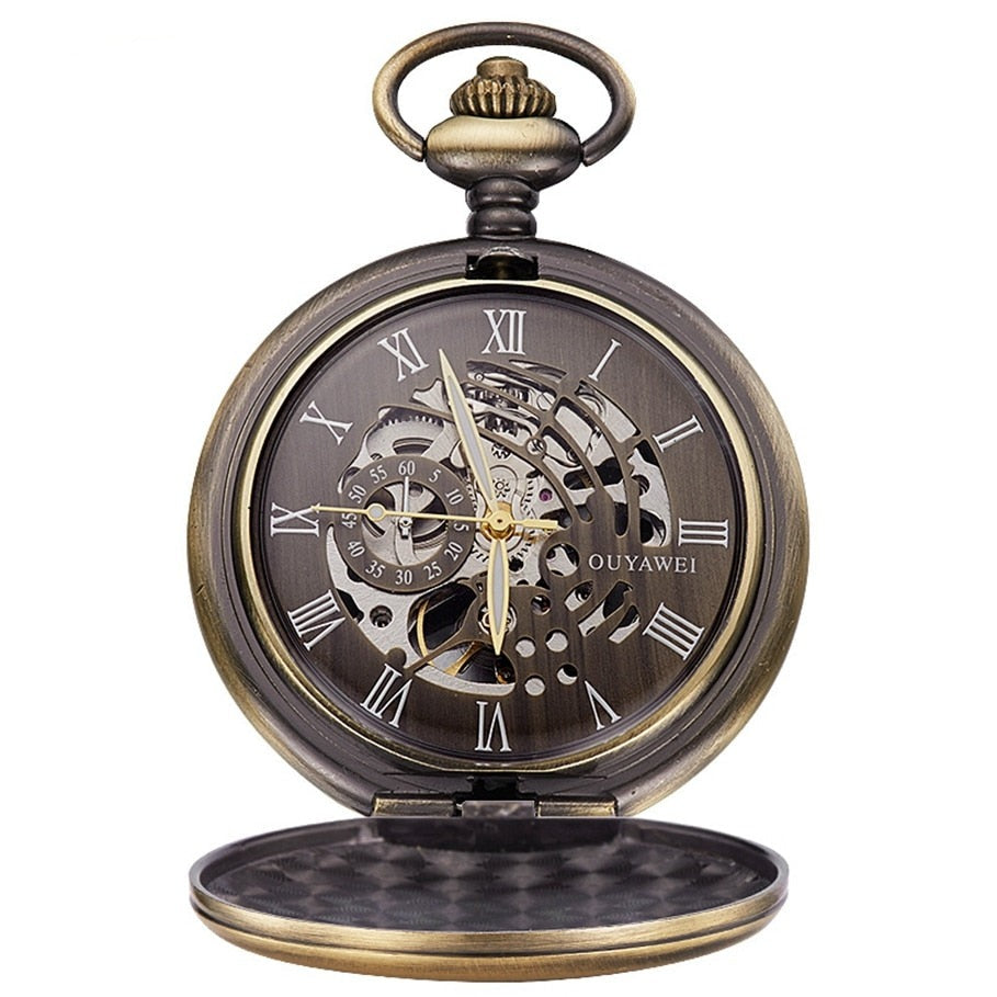 Skelett Automatik Taschenuhr