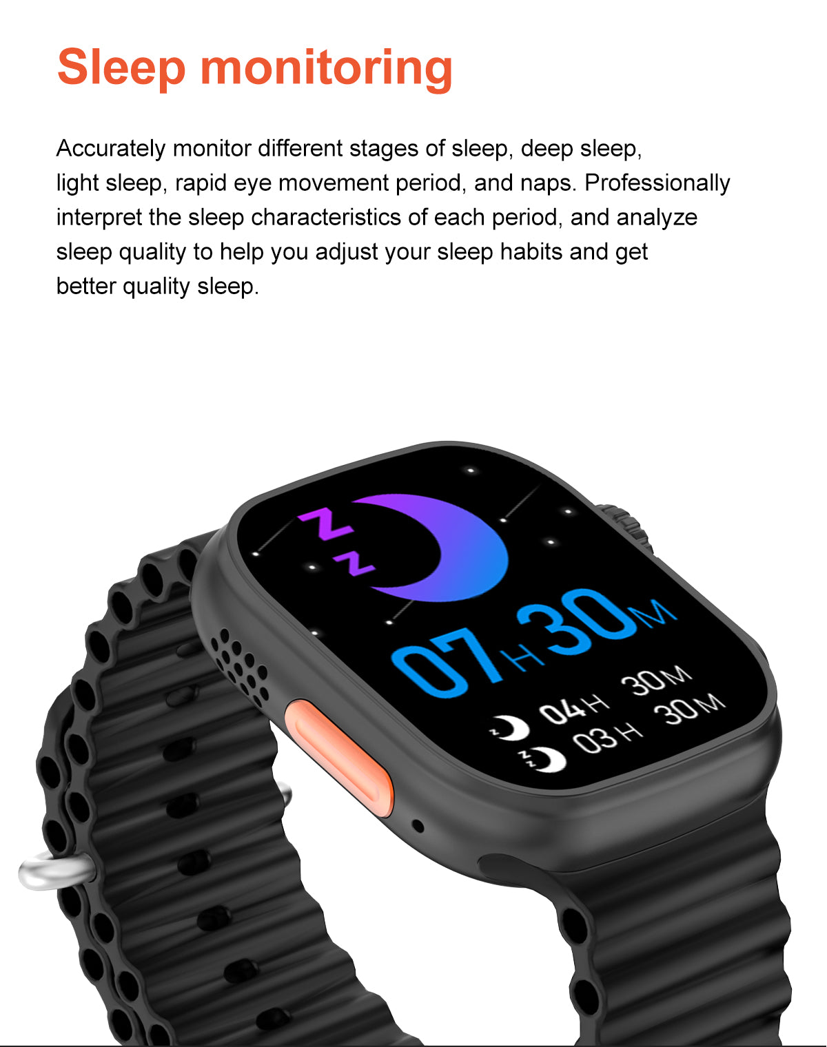 Smartwatch DT8 Ultra+ 49 mm Bluetooth NFC GPS Track