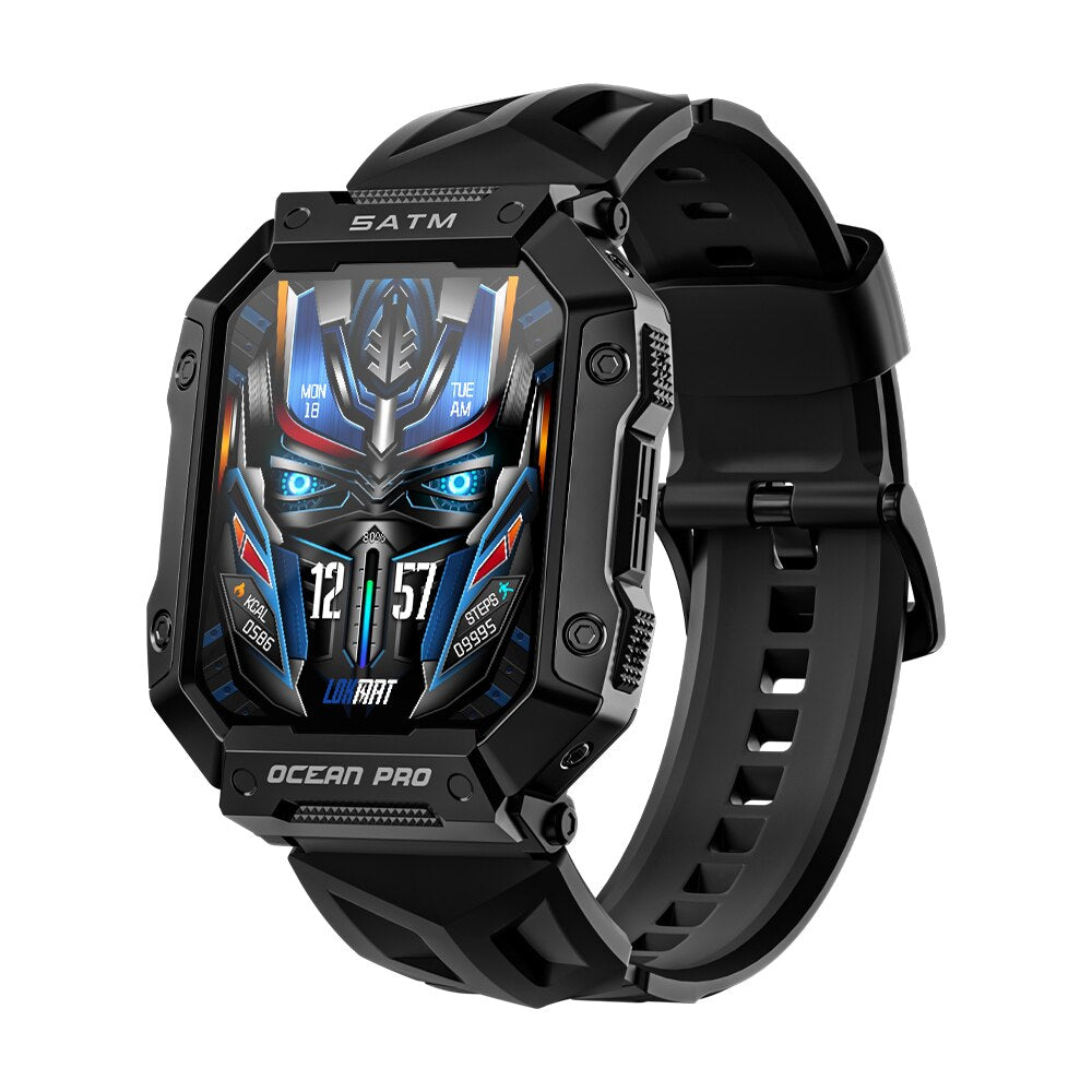 LOKMAT Ocean Pro Sport Smartwatch Full-Touchscreen 5ATM