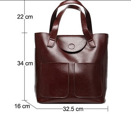 Damen Handtasche Rindsleder