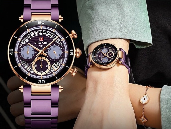 REWARD RD81018L Damen Business Chronograph 3ATM