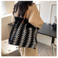 Damen Schultertasche aus Leinen