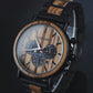 BOBO BIRD Holz Chronograph 3ATM Hardlex