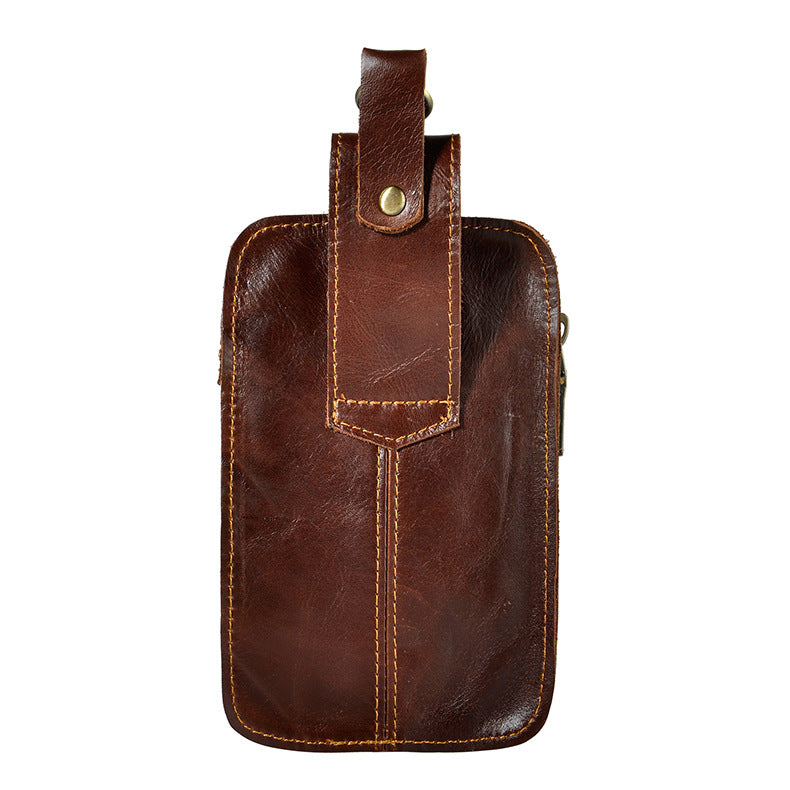 Hüft-Gürteltasche aus echtem Rindsleder