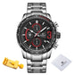 NAVIFORCE NF8017 Herren Multifunktion Chronograph 3BAR