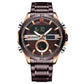 CURREN 8384 Herren Chronograph 3ATM Hardlex