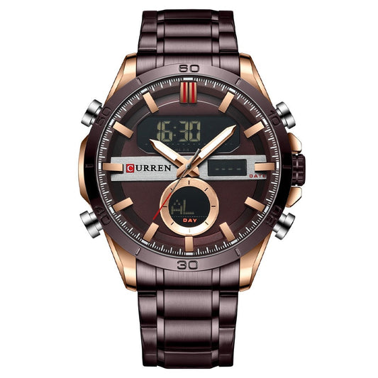 CURREN 8384 Herren Chronograph 3ATM Hardlex