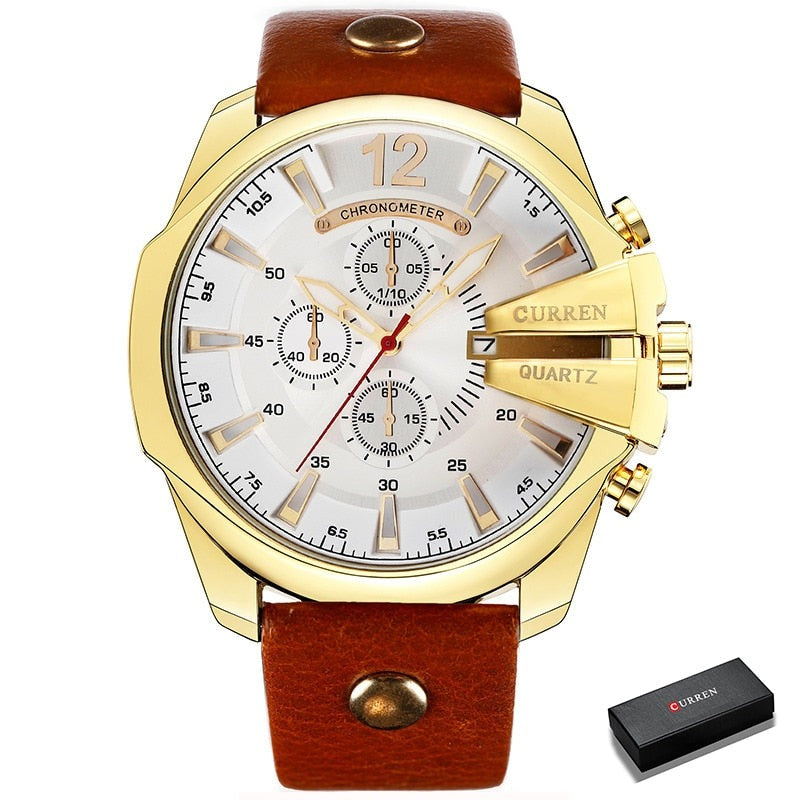 CURREN 8176 Herren Chronograph 3ATM