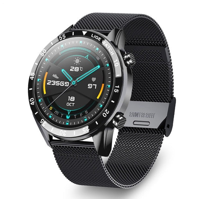 LIGE Sport Smartwatch 3BAR Android + IOS
