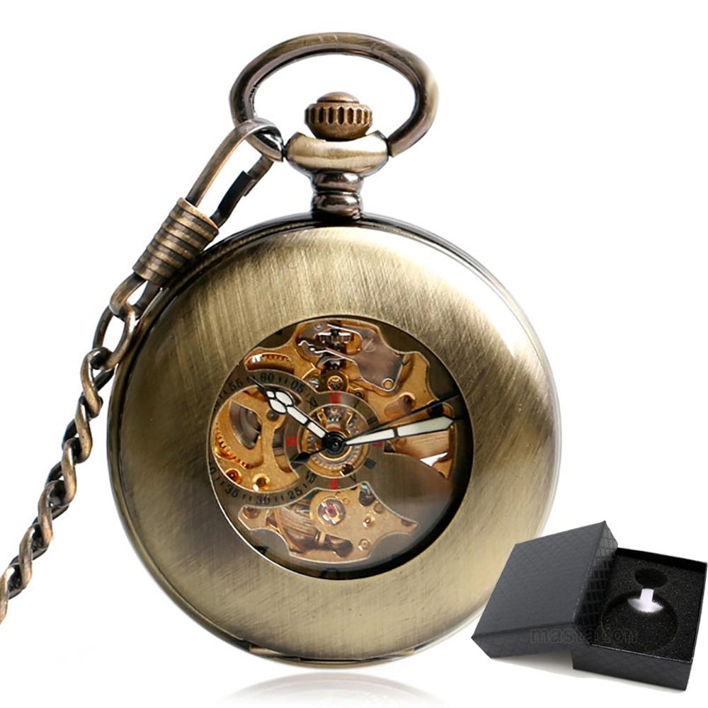 Skelett Automatik Taschenuhr