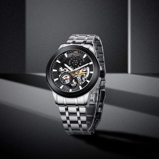 NAVIFORCE NFS1002 Herren Automatik Uhr Wasserdicht 10BAR