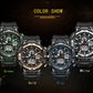 SMAEL SL-1376 Herren Sport-Uhr 3BAR Dualanzeige