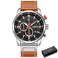 CURREN 8291 Herren Chronograph 3ATM Hardlex