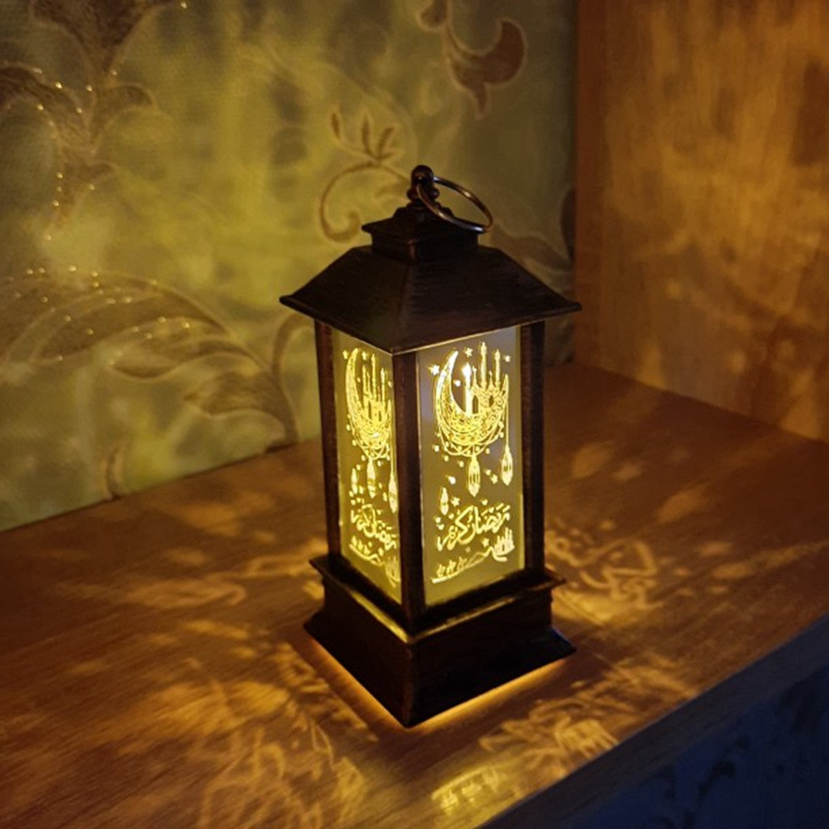 LED Laterne Eid Mubarak