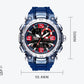 SMAEL SL-1921 Herren Sport-Chronograph 5ATM Dualanzeige