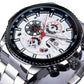 Forsining GMT1137-10 Automatik Herren Chronograph 3BAR