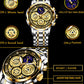 LIGE 8942 Herren Business Chronograph 5ATM