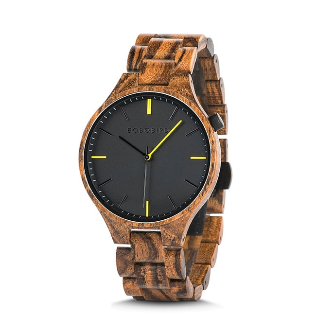 BOBO BIRD Holz Uhr 3ATM Hardlex