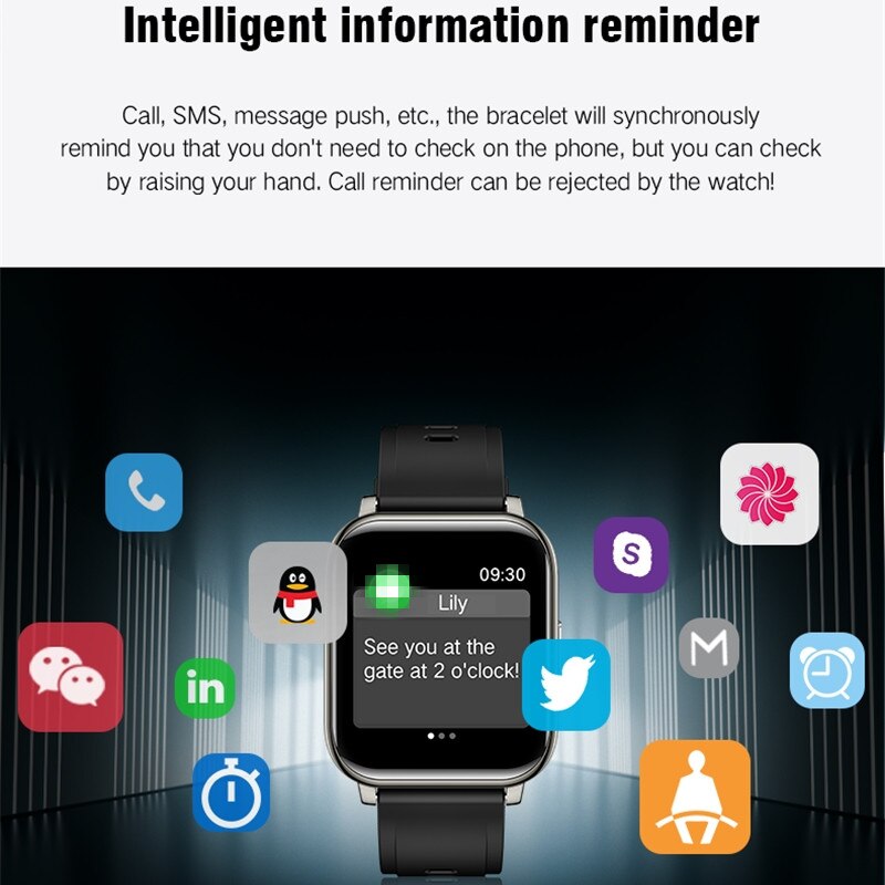 ZIMO Sport Smartwatch Android + IOS